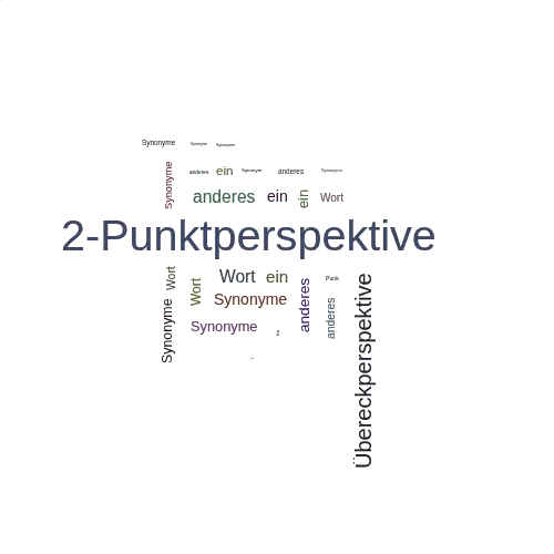 Ein anderes Wort für 2-Punktperspektive - Synonym 2-Punktperspektive