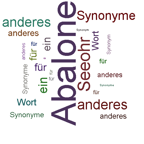Ein anderes Wort für Abalone - Synonym Abalone