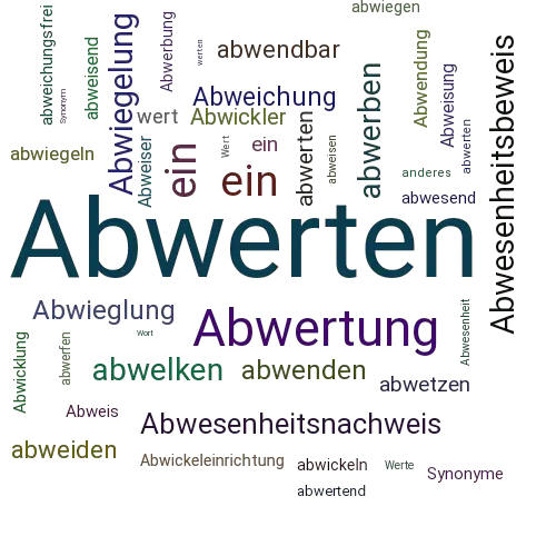 Ein anderes Wort für Abwerten - Synonym Abwerten