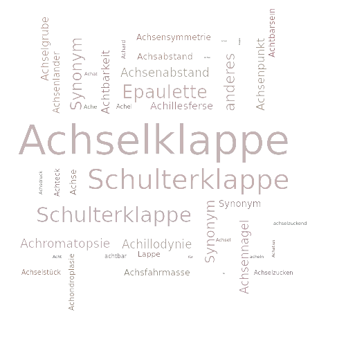 Ein anderes Wort für Achselklappe - Synonym Achselklappe
