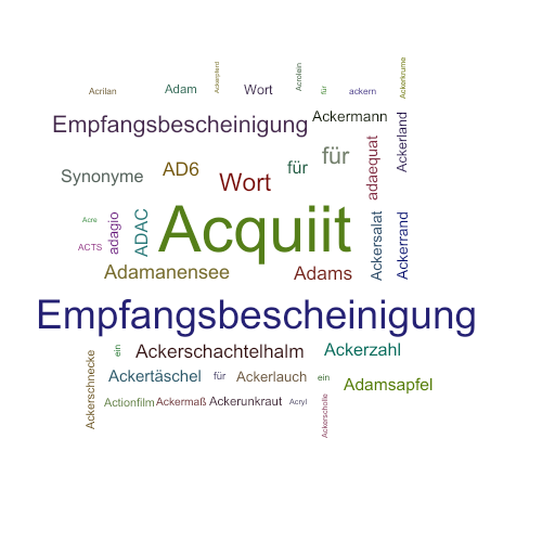 Ein anderes Wort für Acquiit - Synonym Acquiit