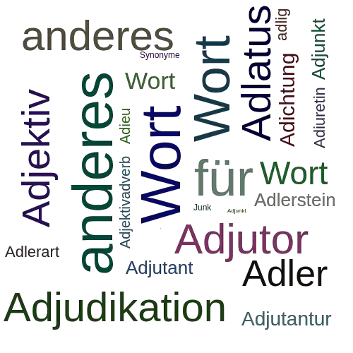 Ein anderes Wort für Adjunkte - Synonym Adjunkte