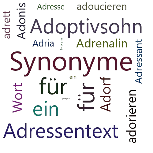 Ein anderes Wort für Adrenocorticotropin - Synonym Adrenocorticotropin