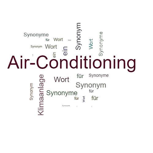 Ein anderes Wort für Air-Conditioning - Synonym Air-Conditioning