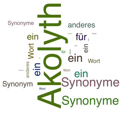 Ein anderes Wort für Akolyth - Synonym Akolyth