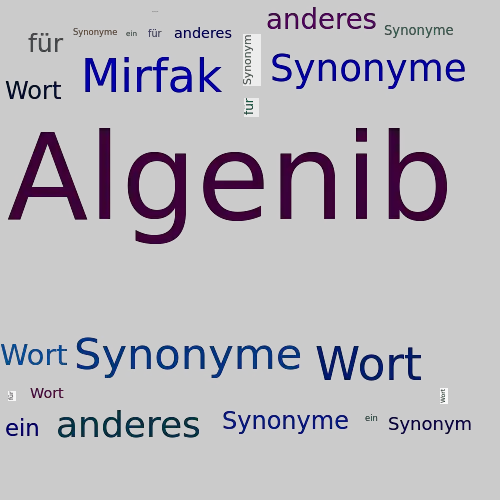 Ein anderes Wort für Algenib - Synonym Algenib
