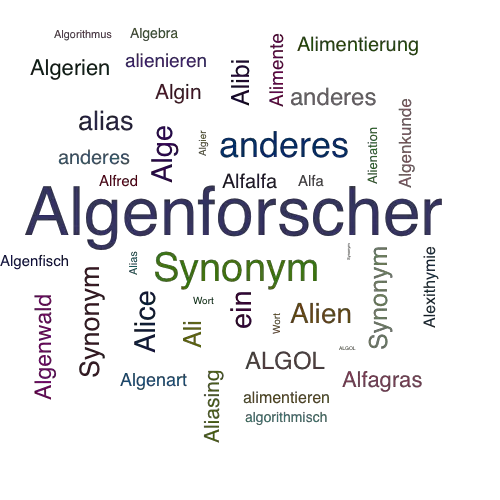 Ein anderes Wort für Algologe - Synonym Algologe