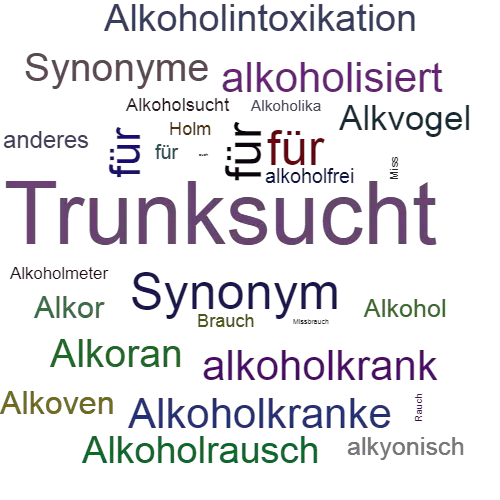 Ein anderes Wort für Alkoholmissbrauch - Synonym Alkoholmissbrauch