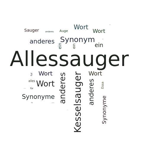 Ein anderes Wort für Allessauger - Synonym Allessauger