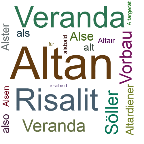 Ein anderes Wort für Altan - Synonym Altan