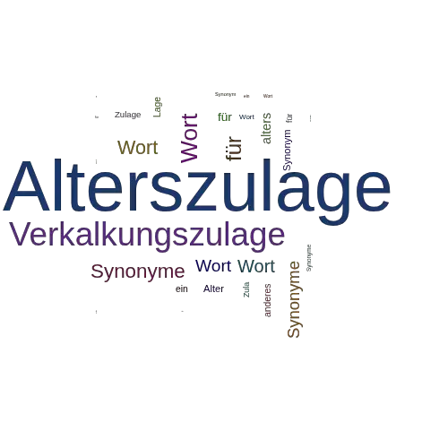 Ein anderes Wort für Alterszulage - Synonym Alterszulage