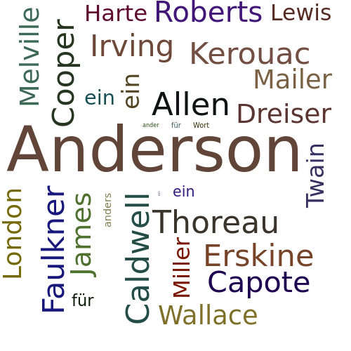 Ein anderes Wort für Anderson - Synonym Anderson