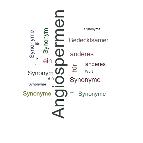 Ein anderes Wort für Angiospermen - Synonym Angiospermen