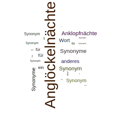 Ein anderes Wort für Anglöckelnächte - Synonym Anglöckelnächte