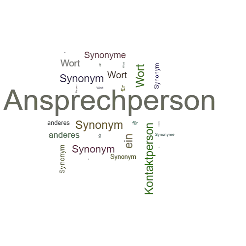 Ein anderes Wort für Ansprechperson - Synonym Ansprechperson