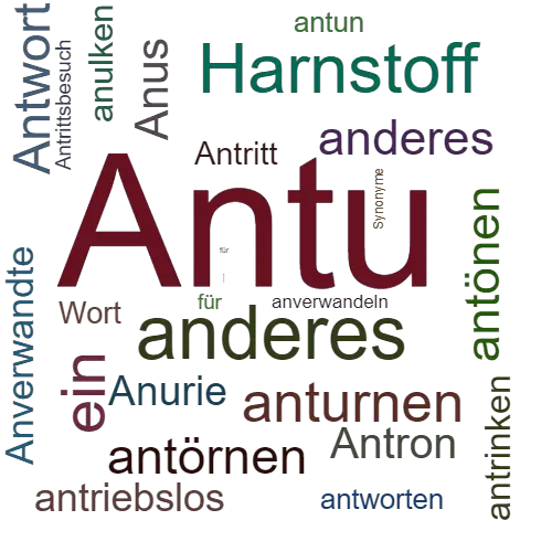Ein anderes Wort für Antu - Synonym Antu