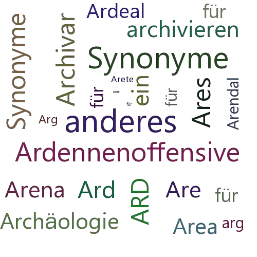 Ein anderes Wort für Ardennen - Synonym Ardennen