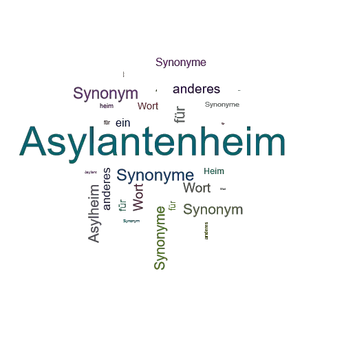 Ein anderes Wort für Asylantenheim - Synonym Asylantenheim