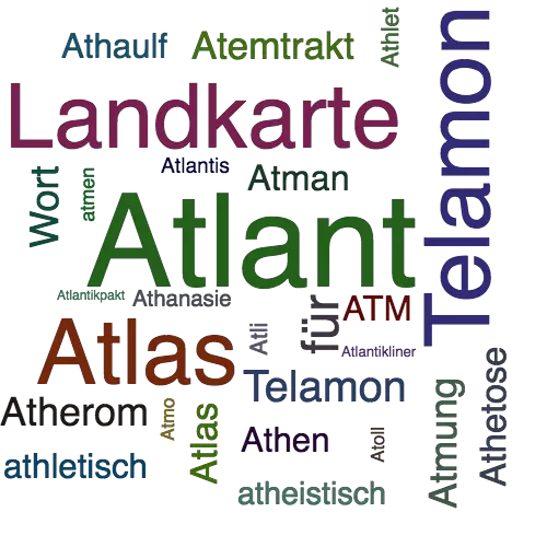 Ein anderes Wort für Atlant - Synonym Atlant