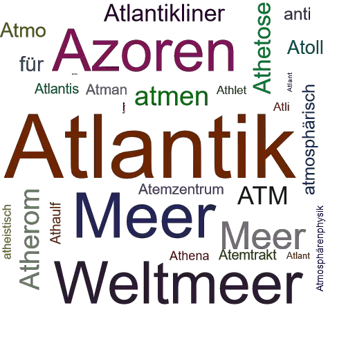 Ein anderes Wort für Atlantik - Synonym Atlantik