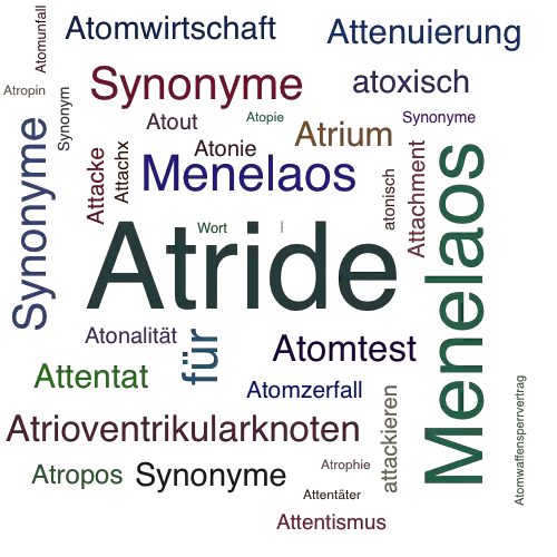 Ein anderes Wort für Atride - Synonym Atride