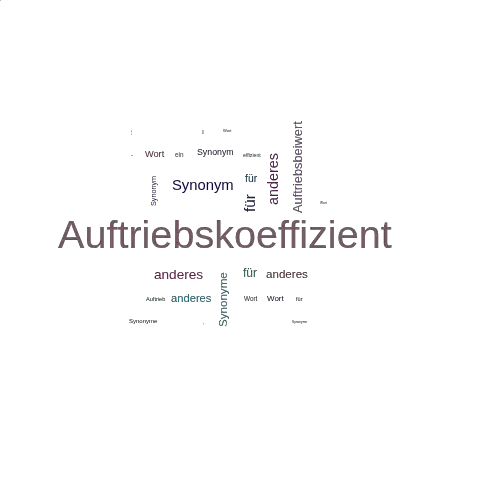 Ein anderes Wort für Auftriebskoeffizient - Synonym Auftriebskoeffizient