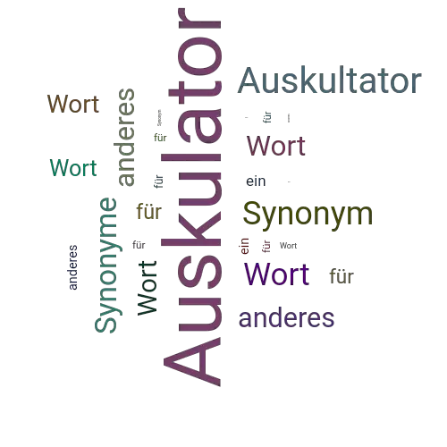 Ein anderes Wort für Auskulator - Synonym Auskulator