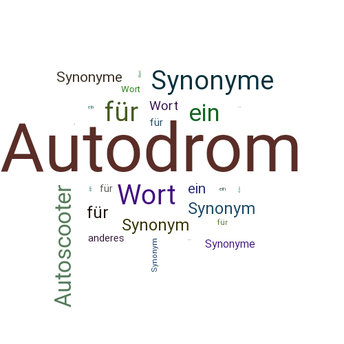 Ein anderes Wort für Autodrom - Synonym Autodrom