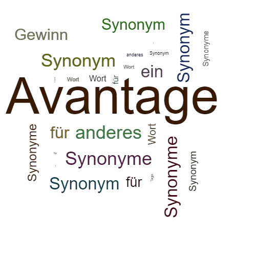 Ein anderes Wort für Avantage - Synonym Avantage