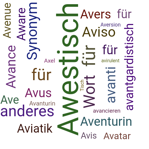 Ein anderes Wort für Avestisch - Synonym Avestisch