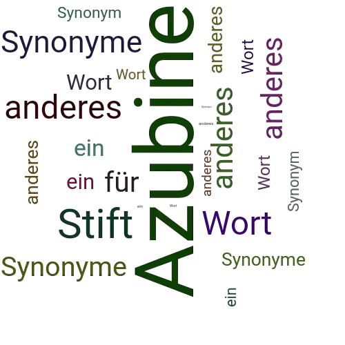 Ein anderes Wort für Azubine - Synonym Azubine