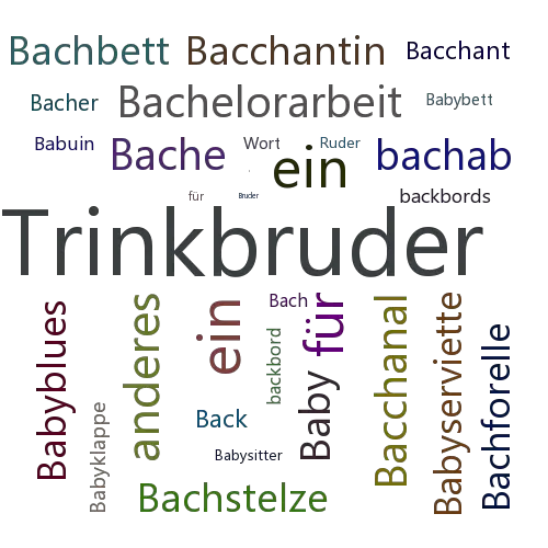 Ein anderes Wort für Bacchusbruder - Synonym Bacchusbruder