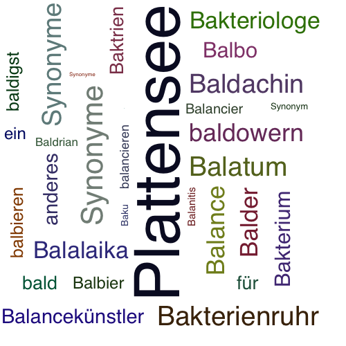 Ein anderes Wort für Balaton - Synonym Balaton
