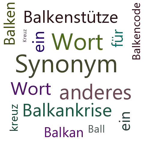 Ein anderes Wort für Balkenkreuz - Synonym Balkenkreuz