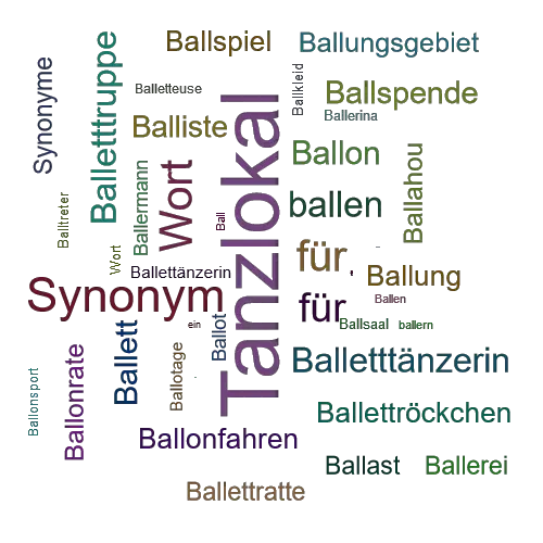 Ein anderes Wort für Ballhaus - Synonym Ballhaus