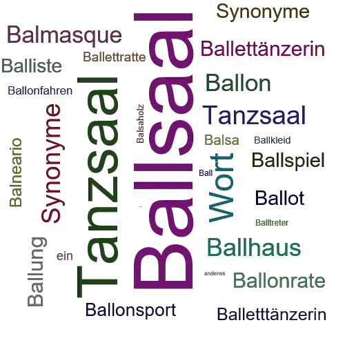 Ein anderes Wort für Ballsaal - Synonym Ballsaal
