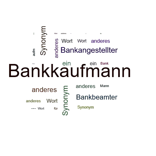 Ein anderes Wort für Bankkaufmann - Synonym Bankkaufmann