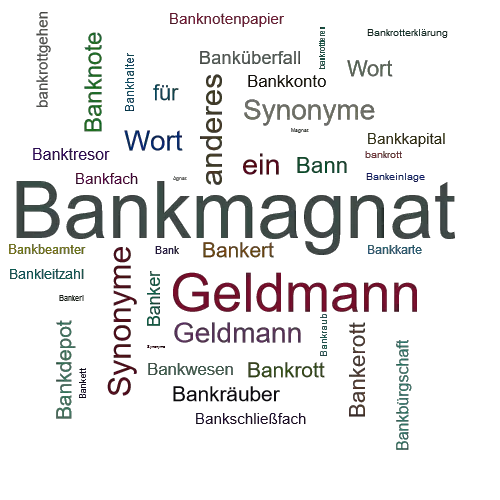 Ein anderes Wort für Bankmagnat - Synonym Bankmagnat