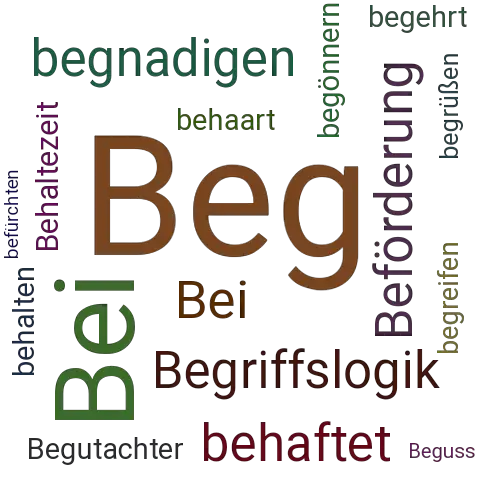 Ein anderes Wort für Beg - Synonym Beg