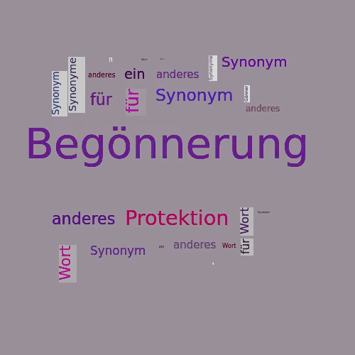 Ein anderes Wort für Begönnerung - Synonym Begönnerung