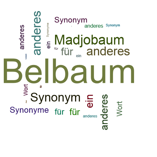 Ein anderes Wort für Belbaum - Synonym Belbaum