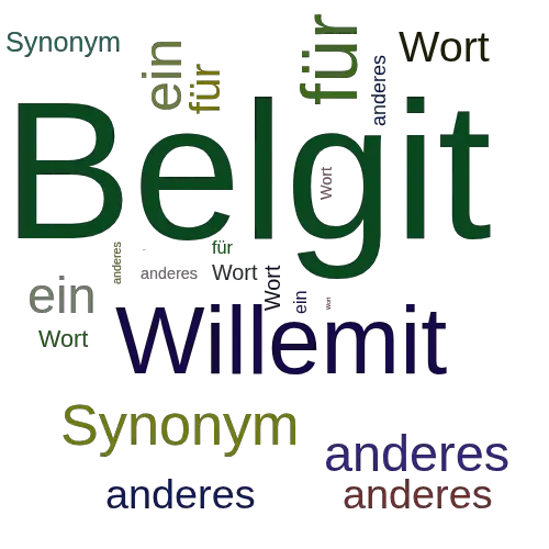 Ein anderes Wort für Belgit - Synonym Belgit