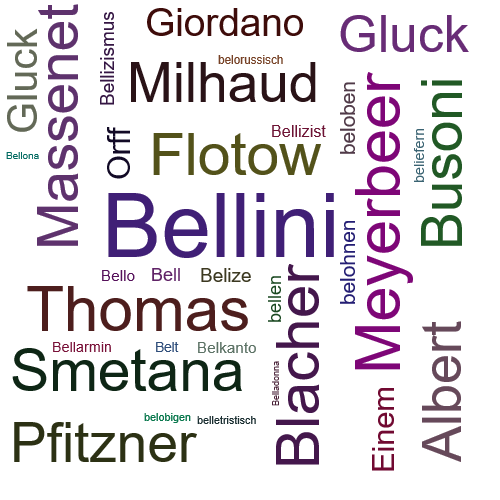 Ein anderes Wort für Bellini - Synonym Bellini