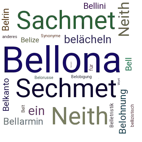 Ein anderes Wort für Bellona - Synonym Bellona