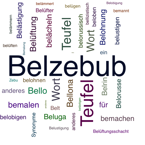 Ein anderes Wort für Belzebub - Synonym Belzebub