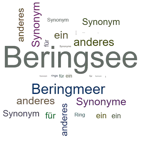 Ein anderes Wort für Beringsee - Synonym Beringsee