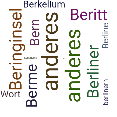 Ein anderes Wort für Berlinale - Synonym Berlinale