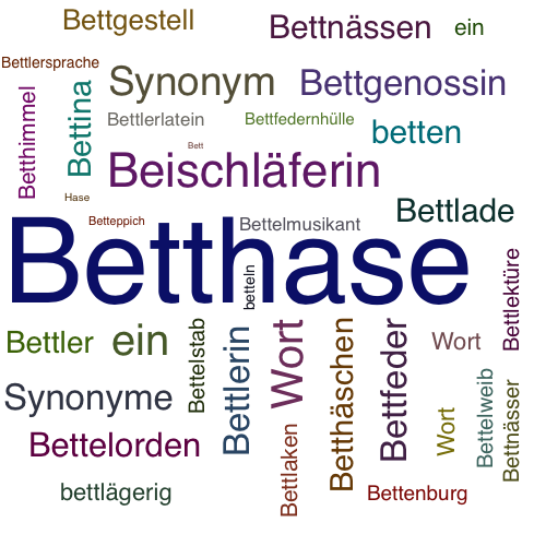 Ein anderes Wort für Betthase - Synonym Betthase