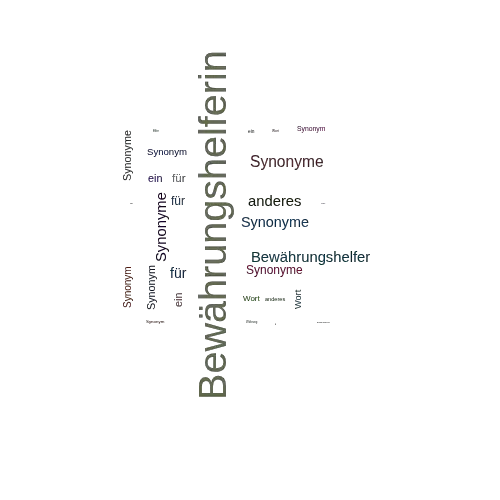 Ein anderes Wort für Bewährungshelferin - Synonym Bewährungshelferin
