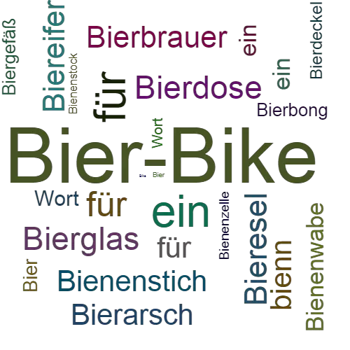 Ein anderes Wort für Bierbike - Synonym Bierbike